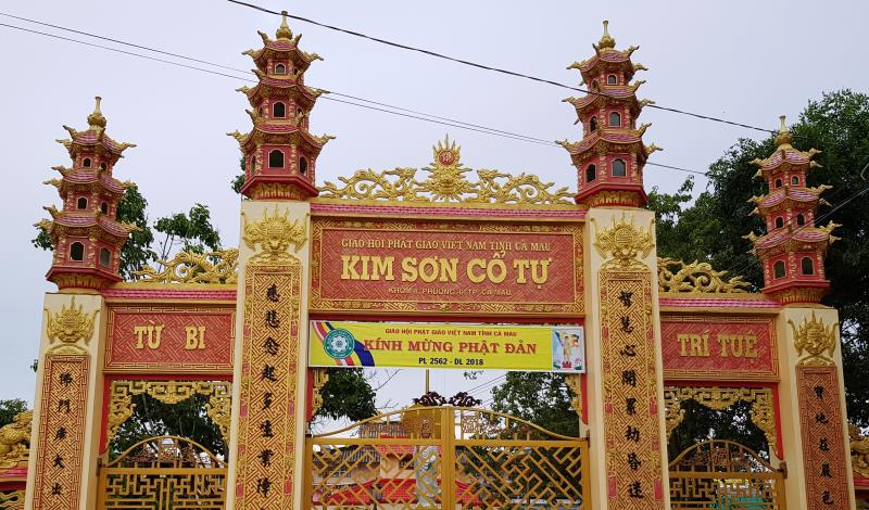 Chùa Kim Sơn ở Cà Mau